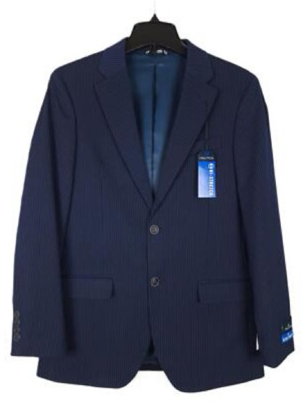 Nautica Mens Modern Fit Suit Jacket Blazer Navy Active Bi Stretch NWT 42L